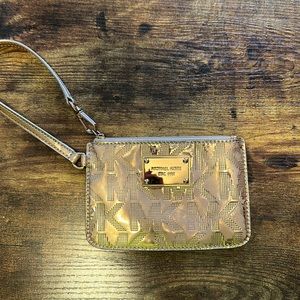 Michael Kors Rose Gold Wristlet